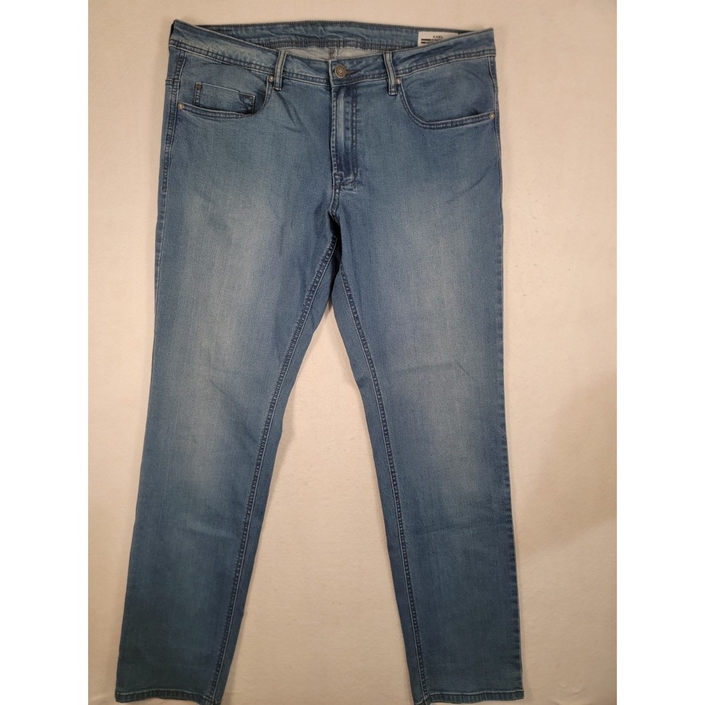 Buffalo David Bitton by Buckle jeans: Axel Slim stretch, Medium wash Men's 38x34